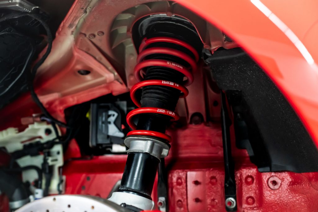 911 992 Fahrwerk Techart H&R Federn