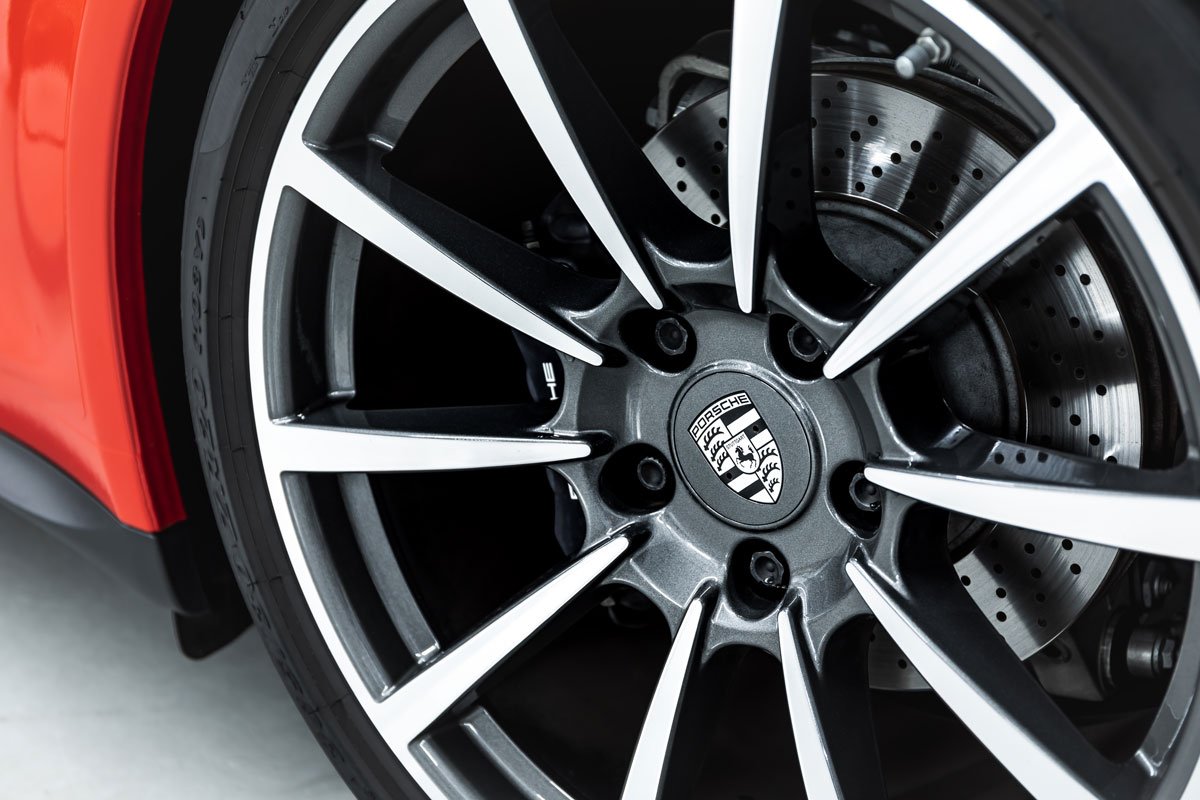 Porsche Radeinlagerung – Werkstatt