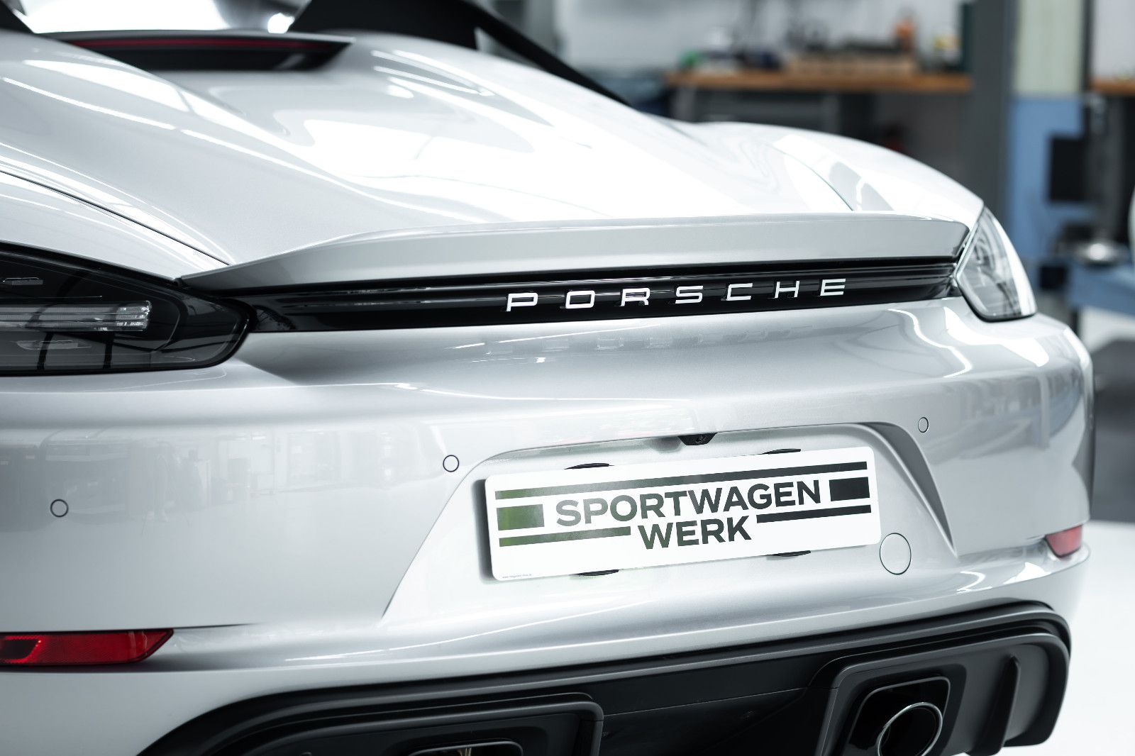 Fahrzeugabbildung Porsche 718 Boxster Spyder I 918 Carbon I Bose I 1. Hand