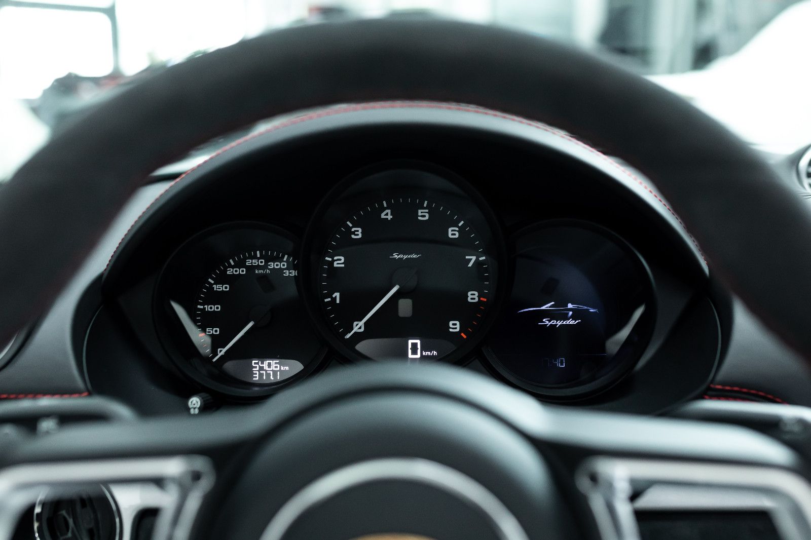 Fahrzeugabbildung Porsche 718 Boxster Spyder I 918 Carbon I Bose I 1. Hand