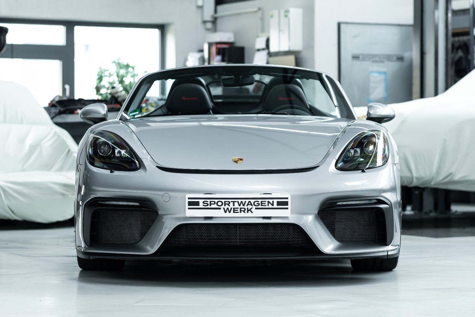Fahrzeugabbildung Porsche 718 Boxster Spyder I 918 Carbon I Bose I 1. Hand