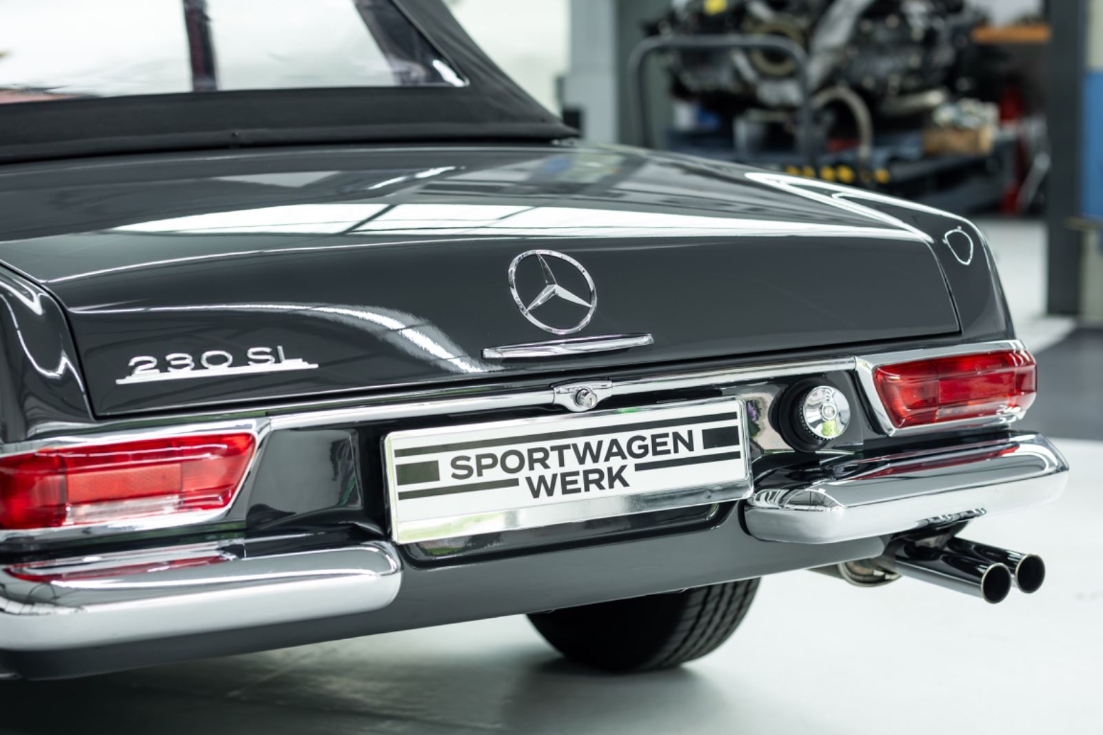 Fahrzeugabbildung Mercedes-Benz 230SL Pagode I Voll Restauriert I Becker Radio