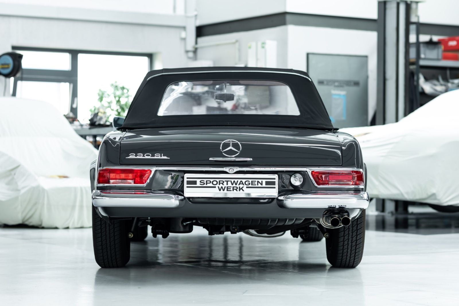 Fahrzeugabbildung Mercedes-Benz 230SL Pagode I Voll Restauriert I Becker Radio