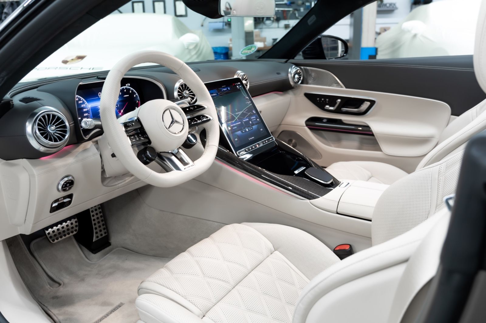 Fahrzeugabbildung Mercedes-Benz SL 63 AMG I Carbon I Keramik I Burmester I 1. Hd