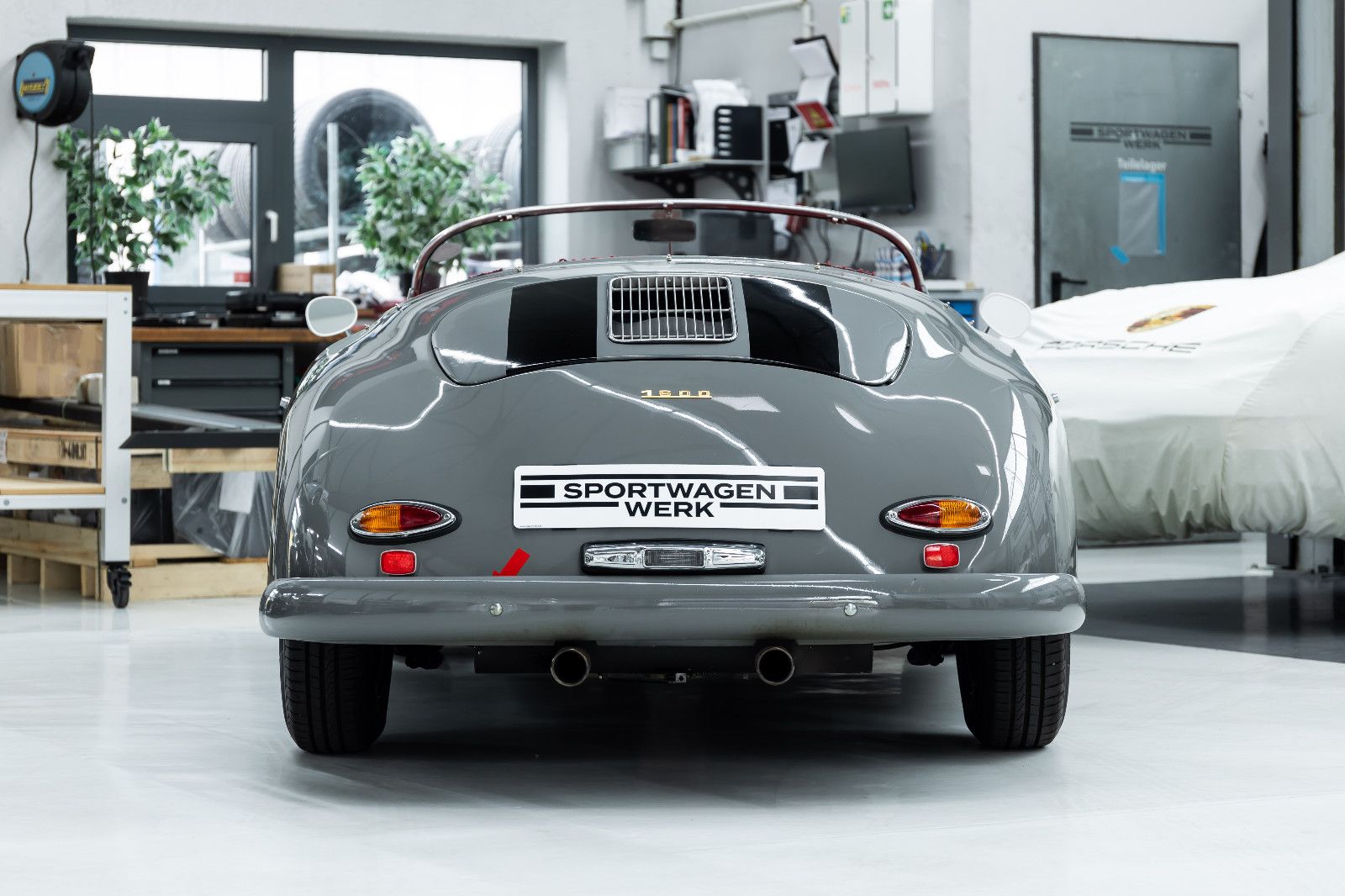 Fahrzeugabbildung Volkswagen Speedster 356 Replika 1974 I H-Zulassung I Weber