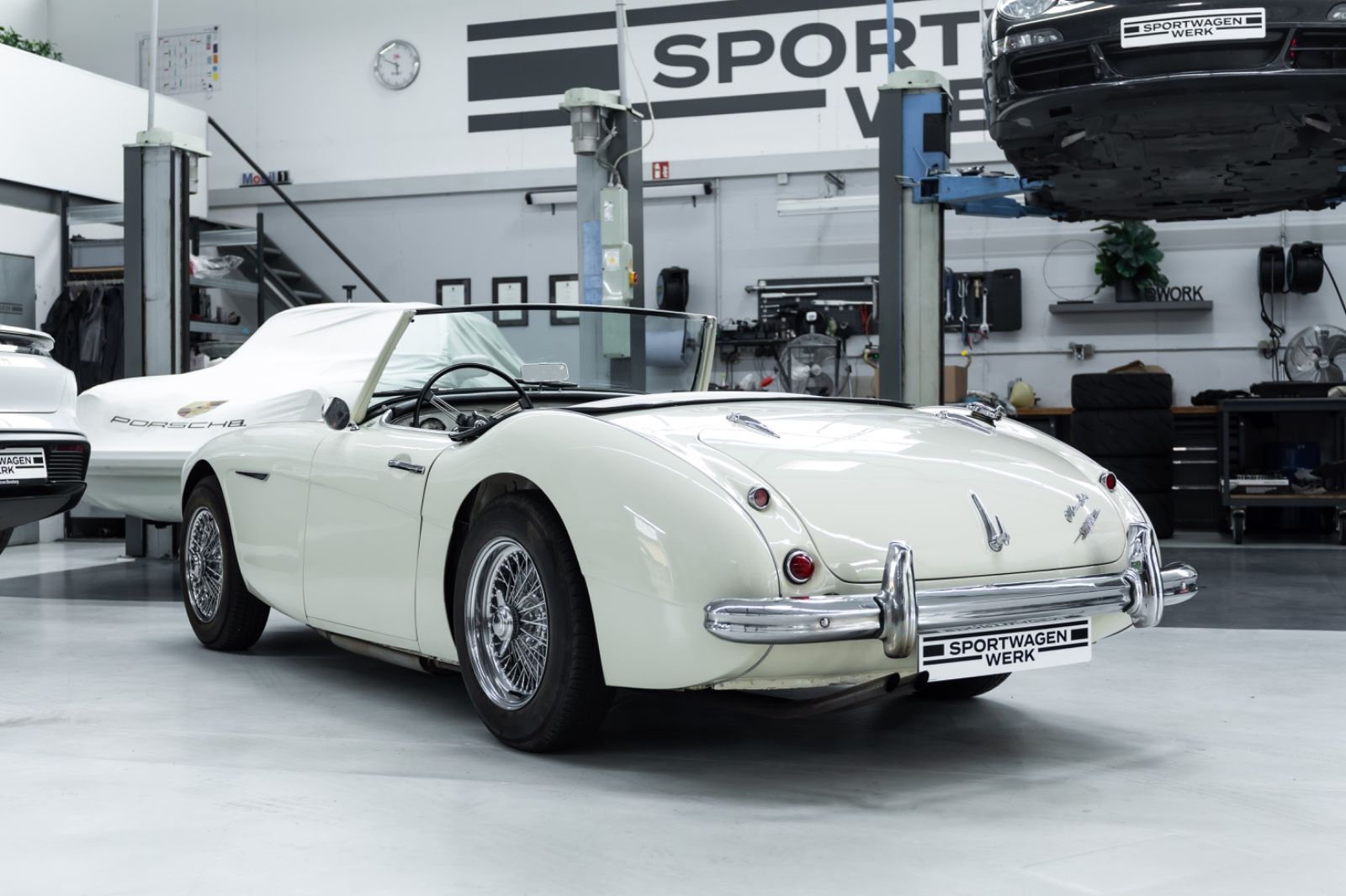 Fahrzeugabbildung Austin Healey 3000 MK1 BN7 I Stoppuhren I H-Zulassung