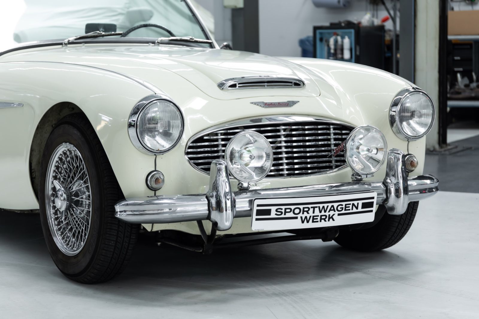 Fahrzeugabbildung Austin Healey 3000 MK1 BN7 I Stoppuhren I H-Zulassung